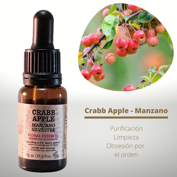 Esencia floral de Crabb Apple (Manzano)