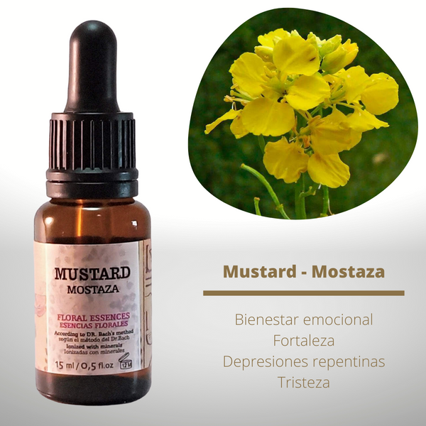 Esencia floral de Mustard (Mostaza)