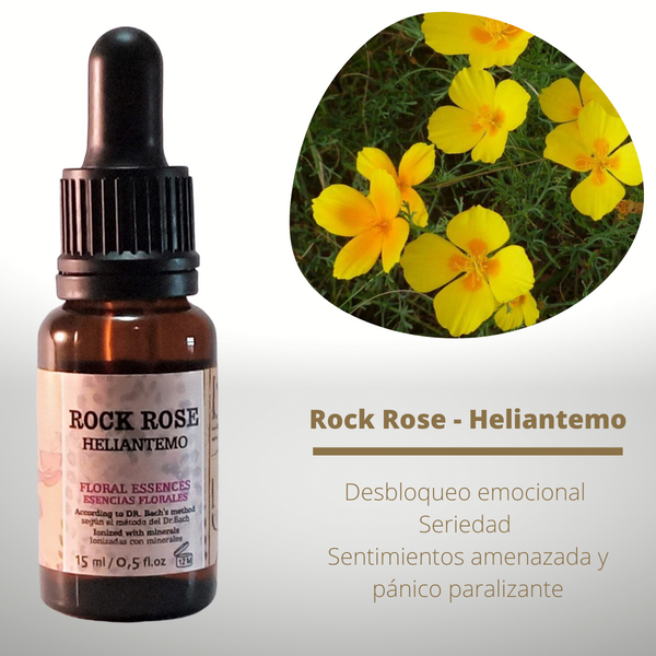 Esencia floral de Rock Rose (Heliantemo)